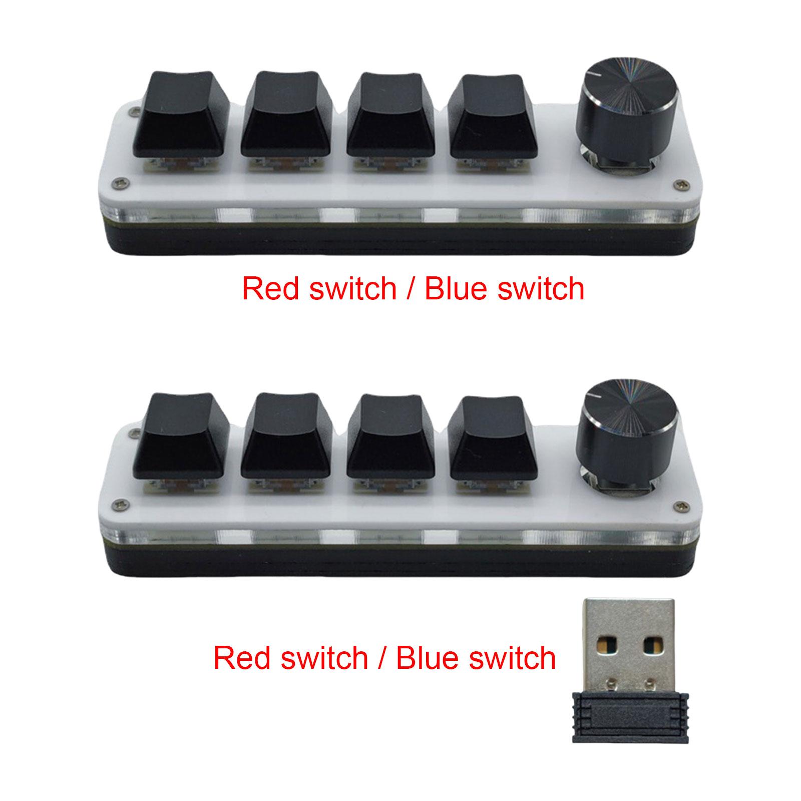 Gaming Keyboard Mini - Aangepast Toetsenbord Mini Gaming Toetsenbord 4
