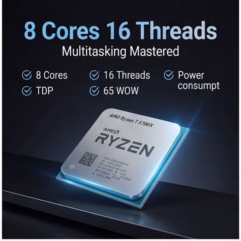 AMD Ryzen 7 5700X Processor vo - Amd Cpu Ryzen 7 recensie en prijs